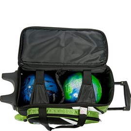 Strikeforce Cruiser Double Roller Bowling Bag Stone/White/Black