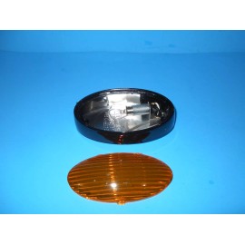 GUSTAFSON *12 VOLT RV PORCH LIGHT OVAL AMBER LENSE RV EXTERIOR FREE SHIPPING