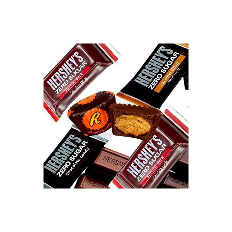 Zero Sugar Chocolate Candy Bag, Zero Sugar Assorted Flavors, for