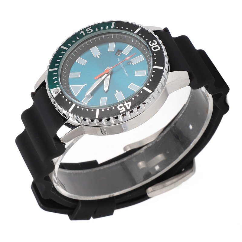 Rotating Bezel Watch Luminescent Automatic Date Analog Display Calendar Waterproof