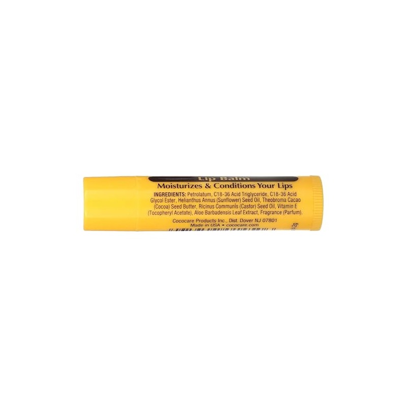 Cococare Bálsamo labial de manteca de cacao de 1.5 onzas