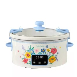Pioneer Woman The Pioneer Woman 6 Qt Digital Slow Cooker with Locking Lid Brilliant Blooms NIB