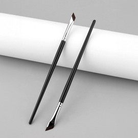 Slanted Thin Eyeliner Brush for Eye Line & Triangle Zone Small Brush 3ea