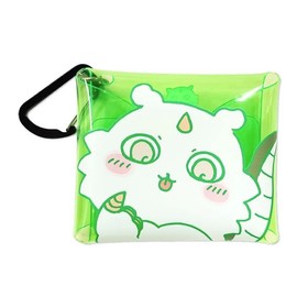 Chiikawa 0009 Women's Earphones Pouch, Small Storage Case, Mini Wired/Wireless Storage, Air Pods/Pro, Clear Multi Case, SS Size, Anoko (CKW-275)