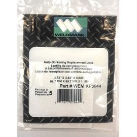 WEM KP3044-1 Viking 3350 Helmet Inside Lens Qty = 5 by Weldmark