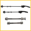 BULLSPANN Bicycle Solid Axle 9.5mm Front Rear Hollow Axle Quick