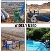1-1/2" x 100ft PVC Lay Flat Discharge Hose With Aluminum