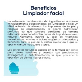 Limpiador Facial Dr. Mah Con Ingredientes Naturales Original