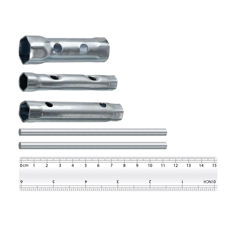 sourcing map 3 Pcs Dual-Ended Wrench Socket Spark Plug Spanner