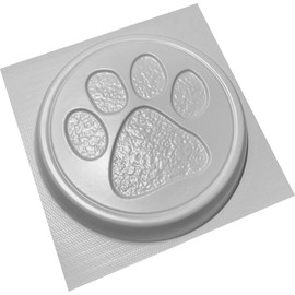 Pet Memorial Stone Grave Marker Garden Concrete Mould Dog Cat Pawprint