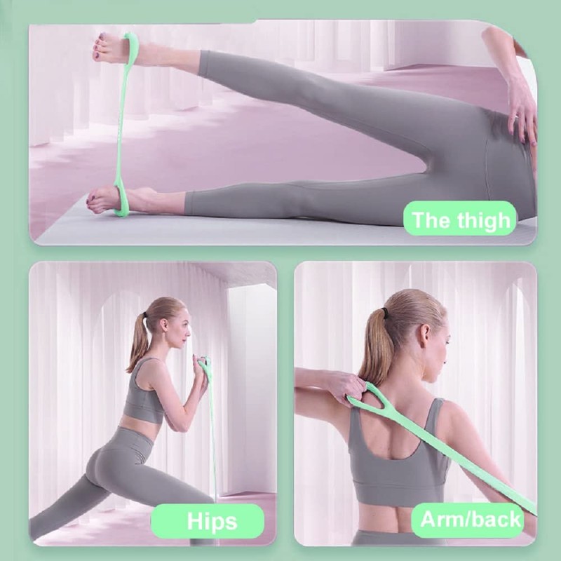 Kvittra Figure 8 Resistance Band, Arm Back Shoulder Exercise Elastic