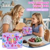 PinkSheep Bento Lunch Boxes for Kids, 1330 ml BPA-Free Leak-Proof