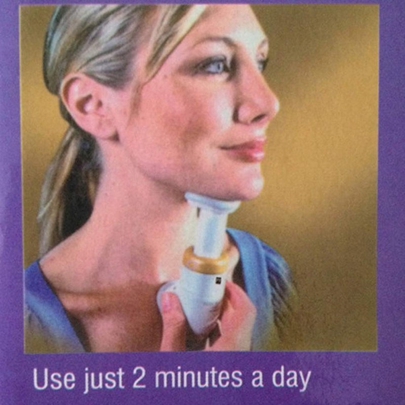 HEALLILY Massager for Face and Neck with Double Chin to