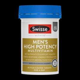 Swisse Men's Ultivite Power Multivitamin 40 Tablets
