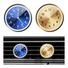 Dickno 2 PCS Stick on Dashboard Car Clock, Mini Tiny
