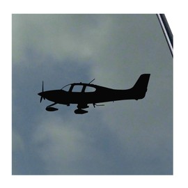 Cirrus SR22 Pilot Side Vinyl Sticker Decal Utility Aircraft Travel Travel