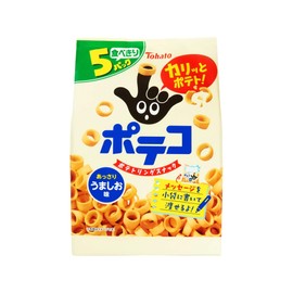 Tohato 5-Piece Poteco Umai Taste, 3.9 oz (110 g)