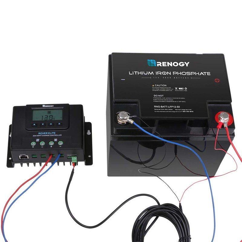 Renogy Voltage Sensor Li 60A/100A, Rover Elite 20A/40A, and 50A
