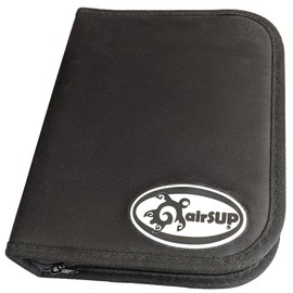 Surfboard Fin Case Pouch Nylon FCS Fins for Future Fins (airSUP Black)