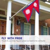 Anley Fly Breeze 2x3 Foot Nepal Flag - Vivid Color