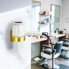 YAYINLI Hair Dryer Holder Wall Mount, Blow Dryer Holder Wall,
