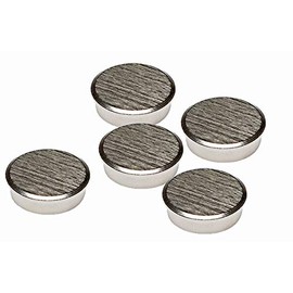 22MM Chrome Magnets Pack 5