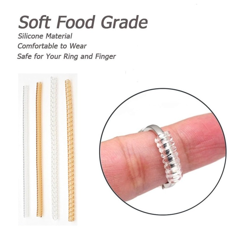 Invisible Ring Size Adjuster for Loose Rings, Ring Adjuster Fit