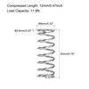TA-VIGOR 10Pcs Extended Compressed Springs, 8mm OD,0.8mm Wire Size,20mm Length