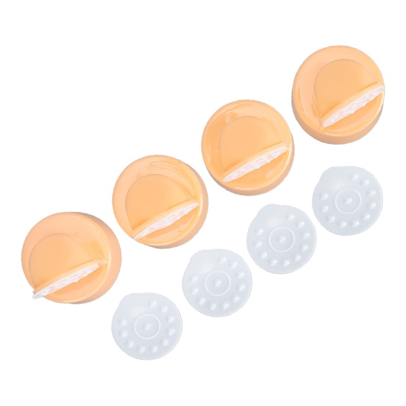 12pcs Spare Valves Membranes Silicone Spillage Prevention Accessory Pump Replacement