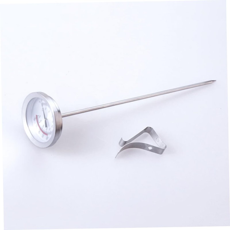 SHOWERORO 1pc Stainless Steel Cooking Thermometer for Accurate Food Temperature