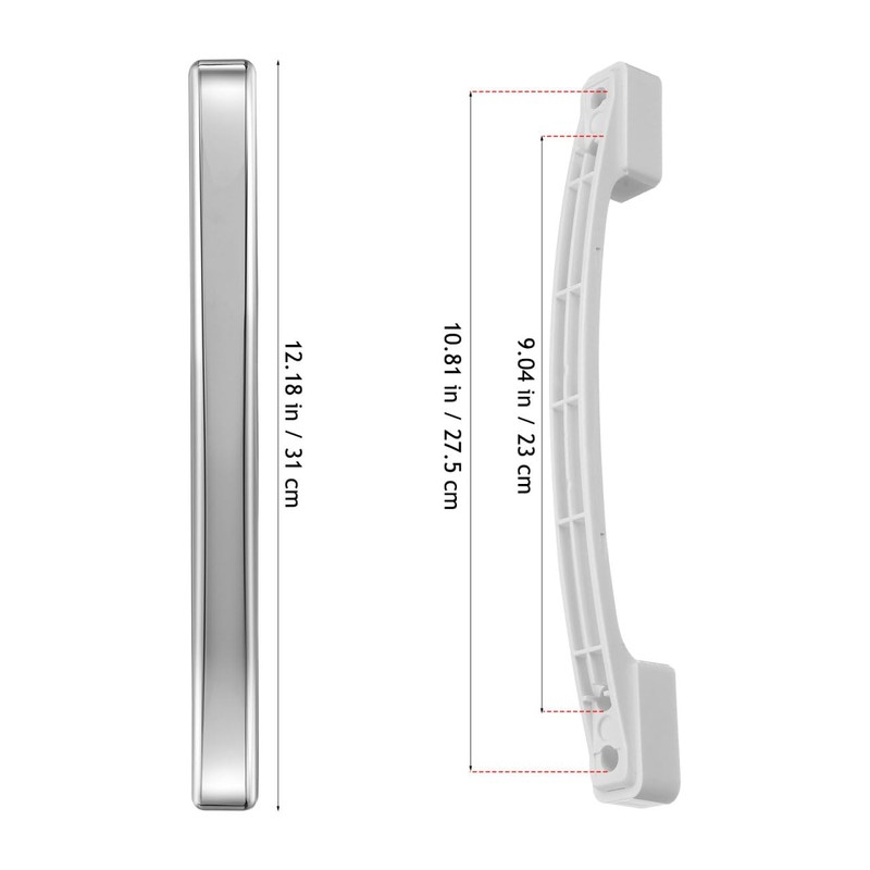 Universal Refrigerator Door Handle Replacement Fridge Handle Repair Part with