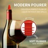 Plastic Liquor Bottle Pourers red- 12 Pack Classic Bottle Pourers