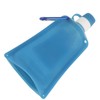 500ml Portable Foldable Water Bottles Collapsible Silicone Water Pouch for