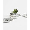 MARIMEKKO - Siirtolapuutarha Oiva Stoneware Dinner Plate, 10-Inch