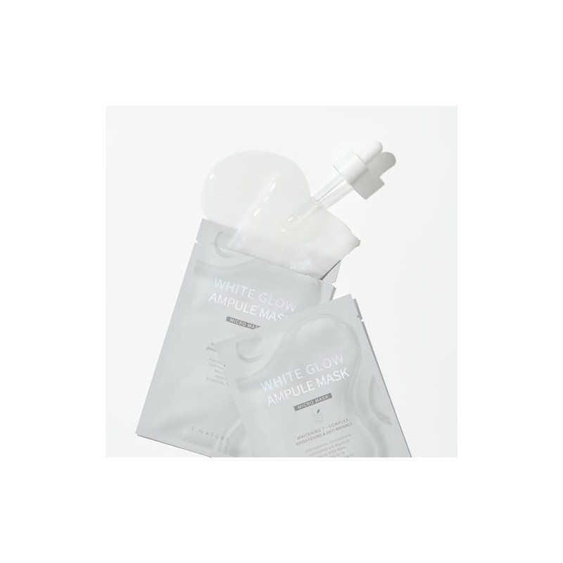 S.NATURE White Grow Ampoule Mask, Sheet Mask, Whitening, Whitening Ampoule,