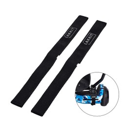Hoverboard - Correas de fijación para asiento (2 pares con 4 protectores, ajustables y antidesgaste, correas de repuesto para hoverboard, Gocart autoequilibrante, scooter