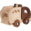 GOKI 55889 Garbage Truck, Nature, Brown