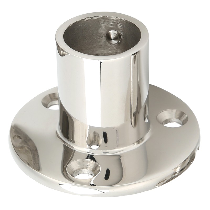 MJS013 90 Degree Round Base Stainless Steel Boat Round Base