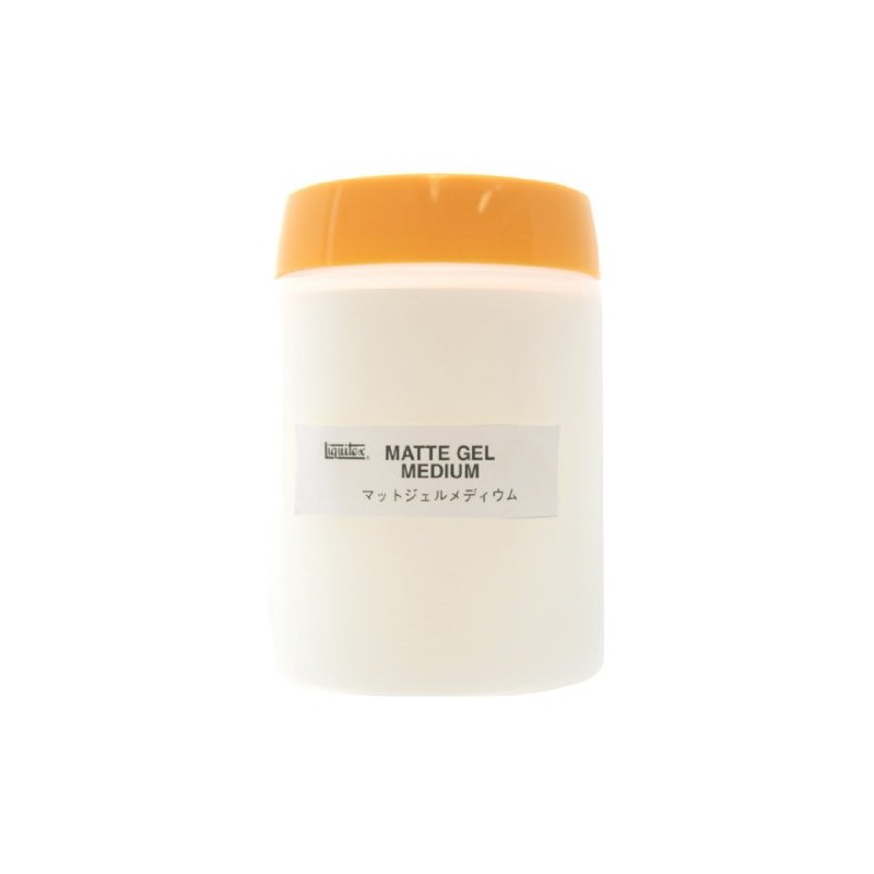 LIQUITEX Acrylic Paint Matte Gel Medium 16.9 fl oz (500