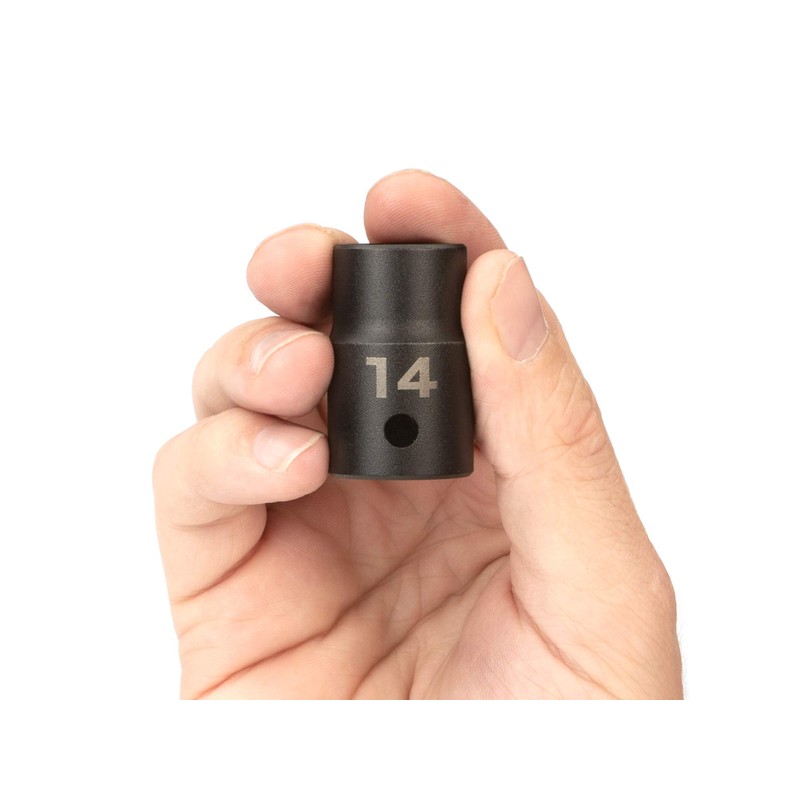 TEKTON 1/2 Inch Drive x 14 mm 6-Point Impact Socket
