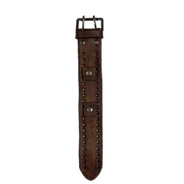 Nemesis  Nemesis Vintage Brown leather watch cuff band 20-22 mm VBSTH