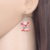 YAYAKO Pink Pig Earrings Dangle Acrylic Cute Piggy Gifts for