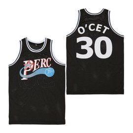 PERC30 Men's #30 Perc O'Cet Movie Basketball Jersey Stitched S-XXXL (as1, alpha, l, regular, regular, Black)