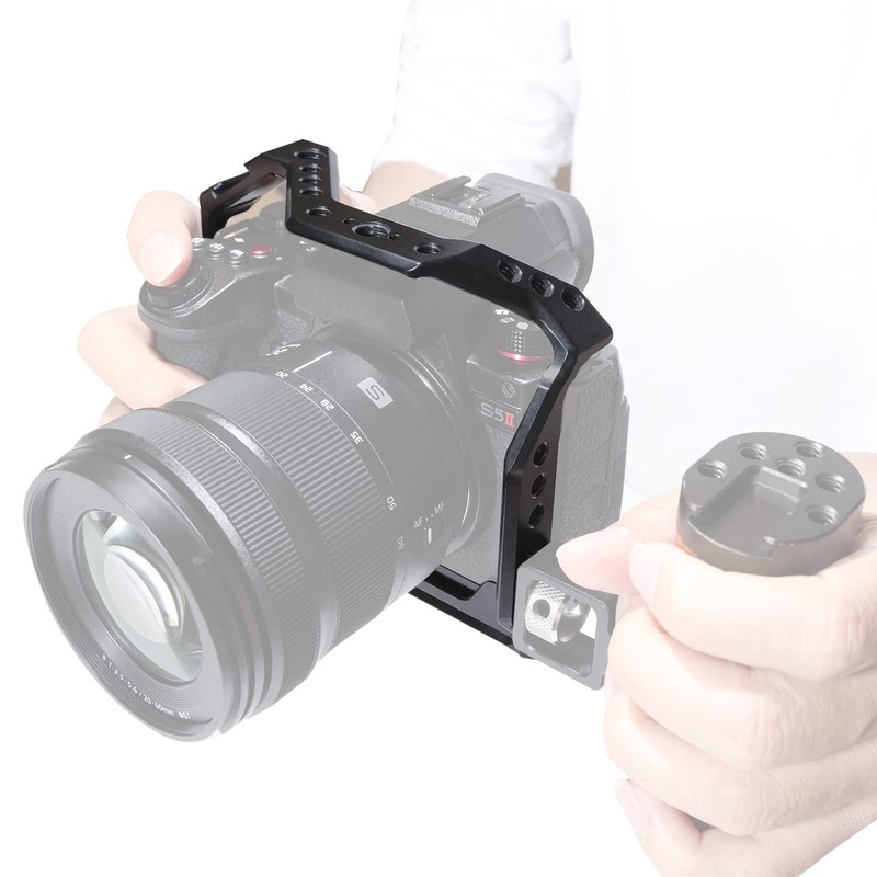 NICEYRIG Camera Cage S5 for Panasonic Lumix S5 with NATO