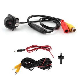 Universal Car Rear View Camera Small Straw Hat Rear View Blind Zone Night Vision Camera