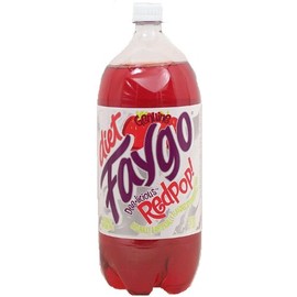 Faygo Redpop diet strawberry flavor soda, 2-liter plastic bottle