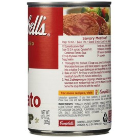 Campbell's, Condensed Tomato Soup, 10.75oz Can (Pack of 6)
