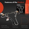 A-Premium 9PCS Engine Timing Chain Kit W/Tensioner & Guide Compatible