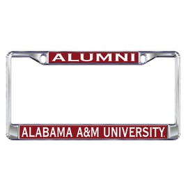 Alabama A&M Plate Frame (DOMED AAMU ALUMNI PLATE FRAM (44042))
