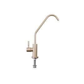 Kitchen Faucets, Reverse Osmosis Faucet Single Cold Stainless Steel Water Filter Faucet Faucet for Kitchen Sink,Champagne Gold A (Color : Champagne Gold A)